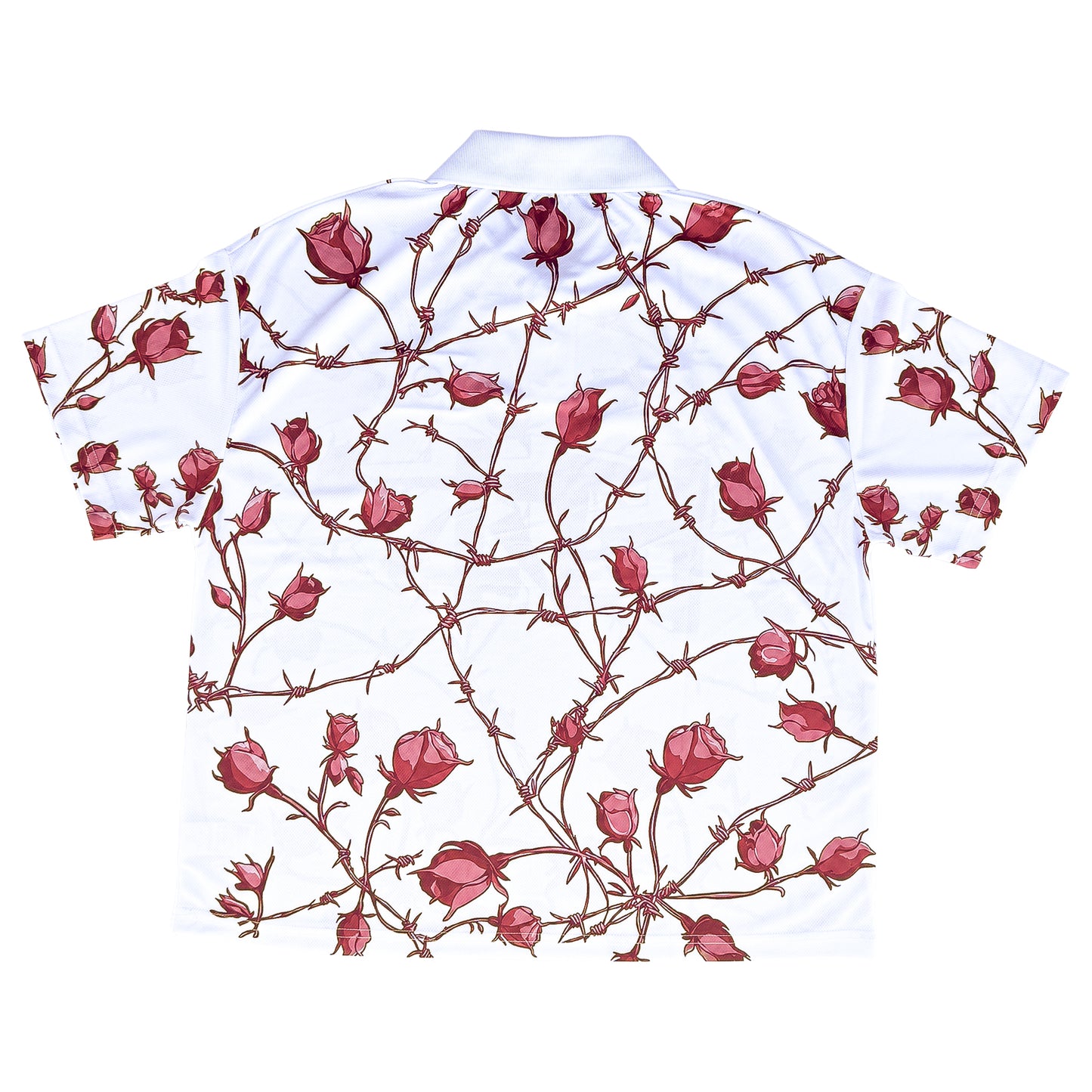 Rose Barbed Wire White Jersey