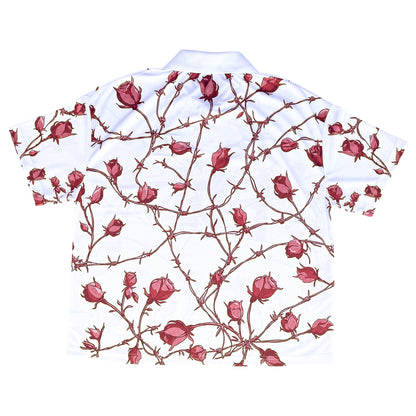 Rose Barbed Wire White Jersey