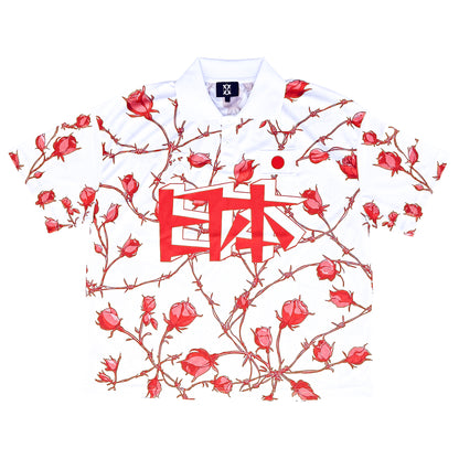 Rose Barbed Wire White Jersey